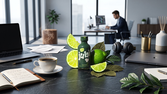 Lime Focus Shot vs. Coffee for Mental Clarity