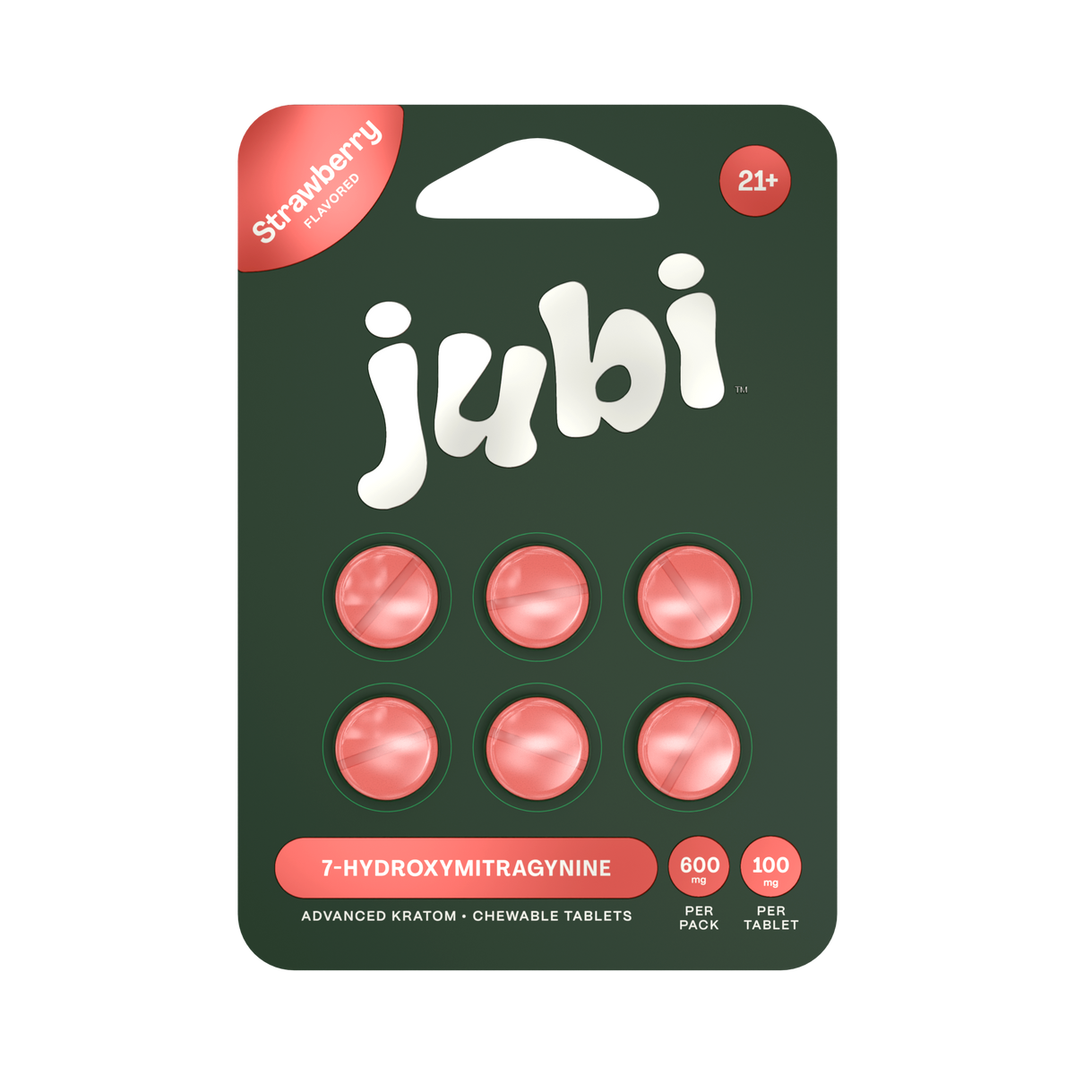 🎁 Jubi 7OH 100mg Chewable Tablets - Premium 7-Hydroxymitragynine Extract (100% off)