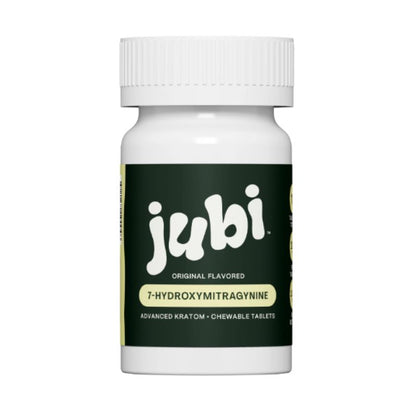 Jubi 7OH 10CT 100mg Chewable Tablets - Premium 7-Hydroxymitragynine Extract Chewables Tablets Bottle