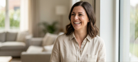 Customer portrait of an adult using 7OH chewables